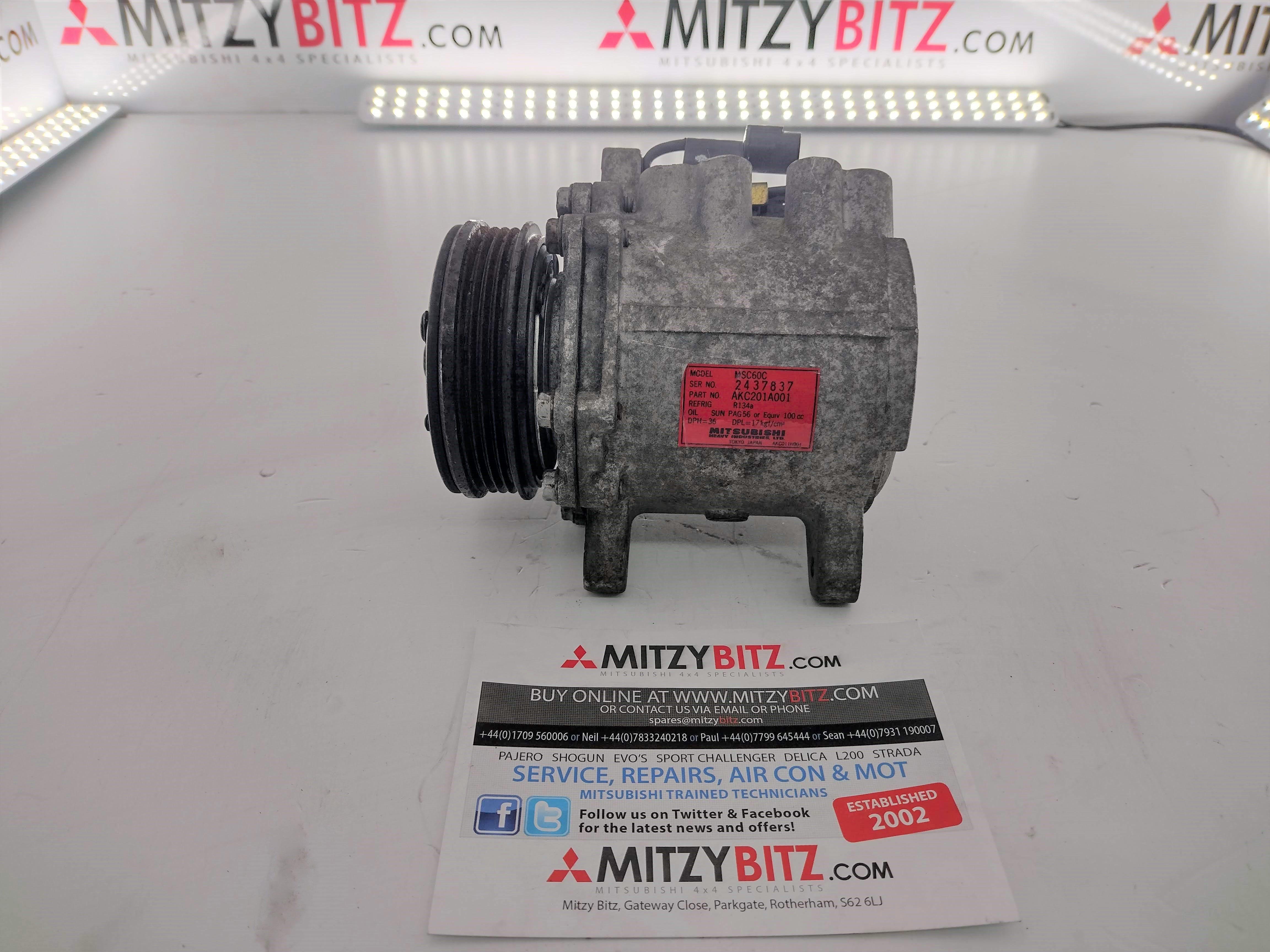 AIR CON COMPRESSOR PUMP MITSUBISHI PAJERO MINI H51A 0.7