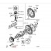 CRANKSHAFT PULLEY CENTER BOLT + WASHER FOR A MITSUBISHI GENERAL (EXPORT) - ENGINE