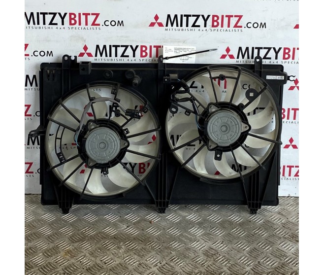 FANS AND FAN SHROUD FOR A MITSUBISHI GF0# - RADIATOR,HOSE & CONDENSER TANK