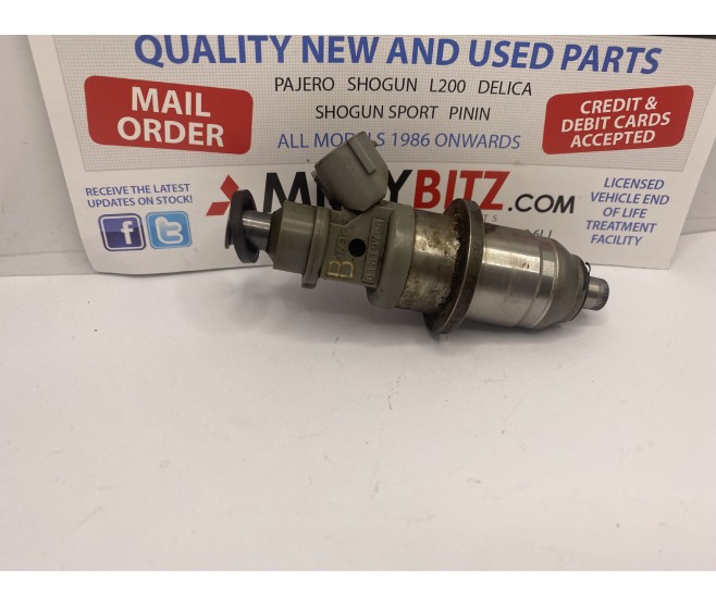 E5T05074 TYPE B FUEL INJECTOR FOR A MITSUBISHI V60# - INJECTOR & THROTTLE BODY