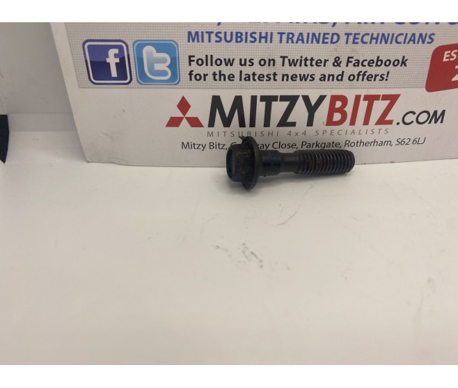 FUEL INJECTION BOLT FOR A MITSUBISHI V98W - 3200D-TURBO/LONG WAGON<07M-> - GLS(NSS4/7P/EURO3/HI-PWR),S5FA/T S.A / 2006-08-01 -> - 