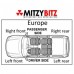 HOSE INTER COOLER PIPE INTAKE AIR FOR A MITSUBISHI V98W - 3200D-TURBO/LONG WAGON<07M-> - GLX(NSS4/7SEATER/EURO4),5FM/T RUSSIA / 2006-09-01 -> - HOSE INTER COOLER PIPE INTAKE AIR