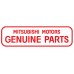 GENUINE EGR COOLER TO EGR VALVE PIPE FOR A MITSUBISHI V88W - 3200D-TURBO/SHORT WAGON<07M-> - GLS(NSS4/EURO4/DPF),S5FA/T RHD / 2006-09-01 -> - GENUINE EGR COOLER TO EGR VALVE PIPE