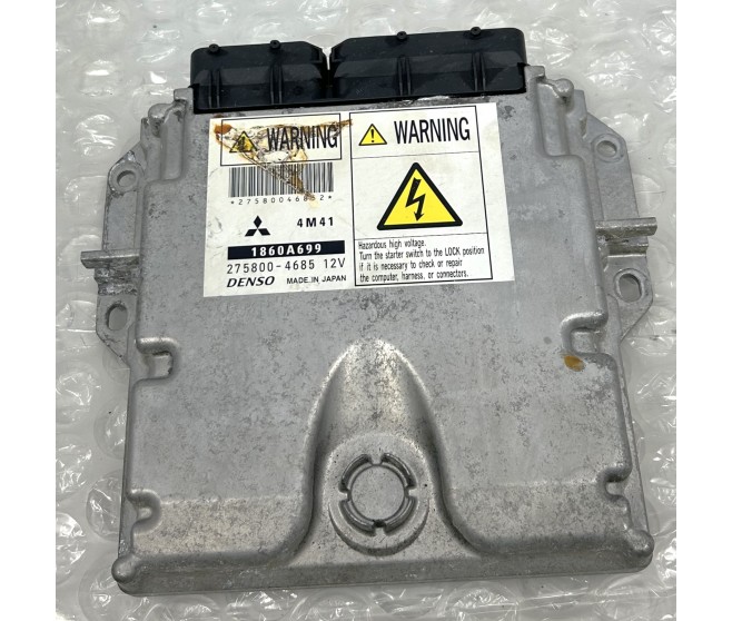 ENGINE CONTROL UNIT FOR A MITSUBISHI V98W - 3200D-TURBO/LONG WAGON<07M-> - GLX(NSS4/EURO4/OPEN TYPE DPF),S5FA/T LHD / 2006-09-01 -> - 