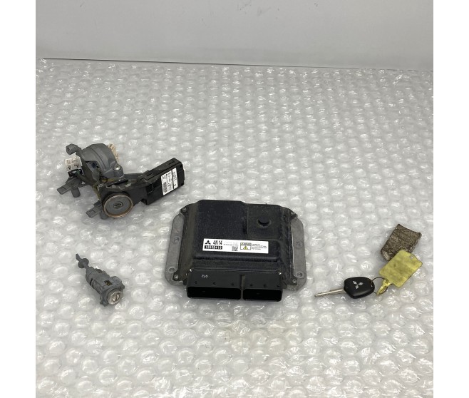 LOCK SET / ECU AND TRANSPONDER - SEE DESC FOR A MITSUBISHI ENGINE ELECTRICAL - 