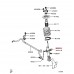 FRONT SUSPENSION STRUT LEFT FOR A MITSUBISHI OUTLANDER - CW5W