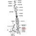 FRONT SHOCK ABSORBER STRUT LEG FOR A MITSUBISHI V60,70# - FRONT SUSP STRUT & SPRING