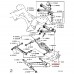 SUSPENSION TRAILING ARM REAR LEFT FOR A MITSUBISHI REAR SUSPENSION - 