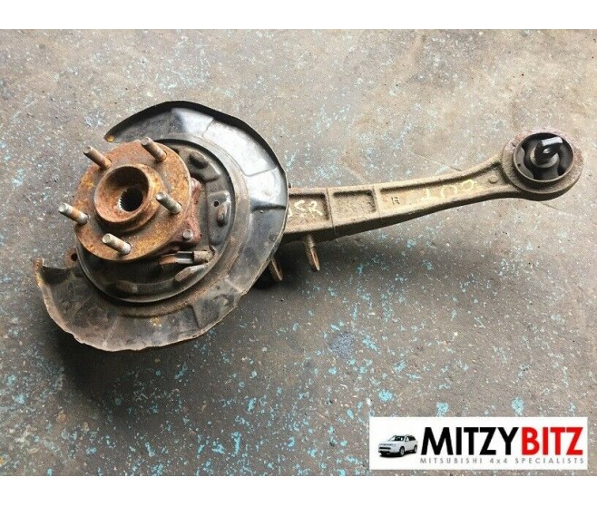 HUB AND TRAILING ARM REAR RIGHT FOR A MITSUBISHI REAR SUSPENSION - 