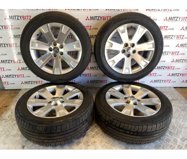 ALLOY WHEELS WITH FALKEN TYRE 225/55/18 FOR A MITSUBISHI DELICA D:5/SPACE WAGON - CV4W