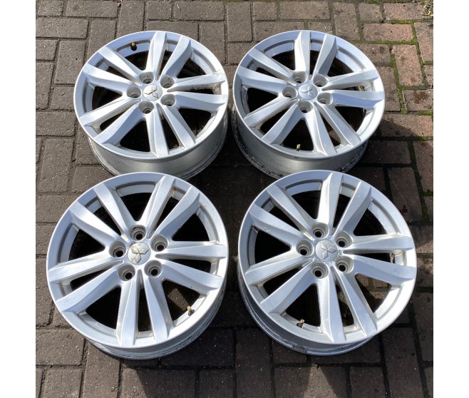 ALLOY SET 17X6 1/2J - SEE DESCRIPTION FOR A MITSUBISHI WHEEL & TIRE - 