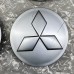 SET OF 60 MM ALLOY CENTER CAPS FOR A MITSUBISHI GA0# - SET OF 60 MM ALLOY CENTER CAPS
