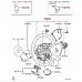 STEERING WHEEL FOR A MITSUBISHI OUTLANDER - CW8W