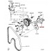 POWER STEERING OIL PUMP BRACKET  FOR A MITSUBISHI KG,KH# - POWER STEERING OIL PUMP BRACKET 