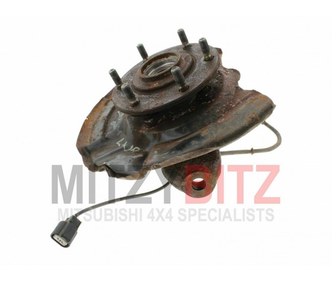 FRONT LEFT HUB AND ABS SENSOR FOR A MITSUBISHI V90# - FRONT LEFT HUB AND ABS SENSOR