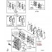 BRAKE CALIPER FRONT RIGHT FOR A MITSUBISHI GENERAL (EXPORT) - BRAKE