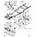 CROSSMEMBER CHASSIS FRAME FRONT END FOR A MITSUBISHI KA,B# - CROSSMEMBER CHASSIS FRAME FRONT END