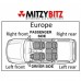 FRONT LEFT WING FENDER FOR A MITSUBISHI V98W - 3200D-TURBO/LONG WAGON<07M-> - GLX(NSS4/EURO4),S5FA/T / 2006-08-01 -> - FRONT LEFT WING FENDER