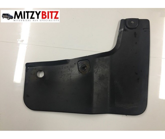 MUD FLAP FRONT RIGHT FOR A MITSUBISHI V80,90# - MUD FLAP FRONT RIGHT