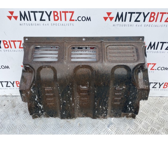 FRONT UNDER ENGINE SUMP GUARD SKID PLATE FOR A MITSUBISHI GENERAL (EXPORT) - EXTERIOR