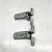 FRONT UPPER AND LOWER DOOR HINGES FOR A MITSUBISHI GF0# - REAR DOOR PANEL & GLASS