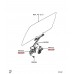 WINDOW REGULATOR AND MOTOR REAR RIGHT FOR A MITSUBISHI DELICA D:5 - CV5W