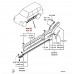 LOWER DOOR MOULDING FRONT LEFT FOR A MITSUBISHI PAJERO - V93W