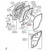 RIGHT REAR DOOR BODY SEAL FOR A MITSUBISHI ASX - GA1W