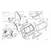 TAILGATE LATCH FOR A MITSUBISHI CV5W - 2400 - H-LINE(2WD/8P),CVT RHD / 2007-09-01 -> - TAILGATE LATCH