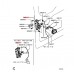 TAILGATE DOOR LATCH FOR A MITSUBISHI V98W - 3200D-TURBO/LONG WAGON<07M-> - GLS(NSS4/7SEATER/EURO3,4),S5FA/T RUSSIA / 2006-08-01 -> - TAILGATE DOOR LATCH