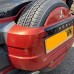 SPARE WHEEL COVER AND BRACKET FOR A MITSUBISHI V90# - BACK DOOR LOCKING