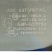 LEFT REAR QUARTER GLASS FOR A MITSUBISHI GA8W - 2200DIESEL - M-LINE(4WD),6FA/T RHD / 2010-05-01 -> - LEFT REAR QUARTER GLASS