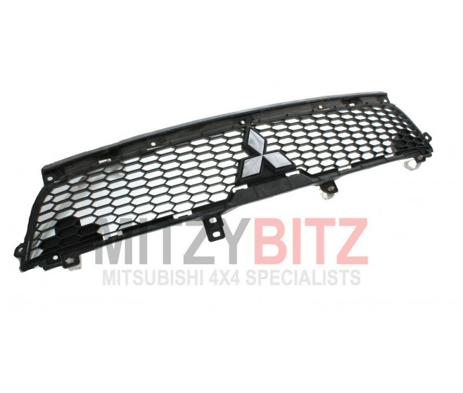 FRONT UPPER BUMPER GRILLE FOR A MITSUBISHI OUTLANDER - CW5W