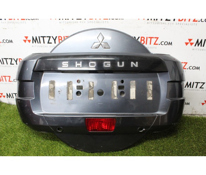 NUMBER PLATE HOLDER SPARE WHEEL COVER ONLY FOR A MITSUBISHI PAJERO - V87W