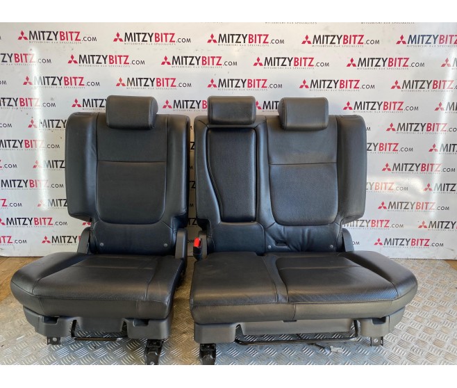 LEATHER SEAT SET FOR A MITSUBISHI GF0# - FRONT SEAT