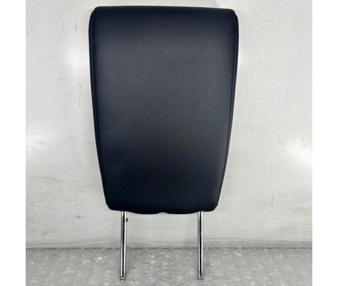 3RD ROW BLACK LEATHER HEADREST FOR A MITSUBISHI V90# - THIRD SEAT