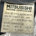 SEAT BELT REAR LEFT FOR A MITSUBISHI NATIVA - K97W