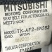 SEAT BELT FRONT LEFT FOR A MITSUBISHI V80# - SEAT BELT