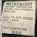 SEAT BELT FRONT RIGHT FOR A MITSUBISHI SEAT - 