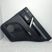 BLACK LEATHER DOOR CARD REAR RIGHT