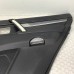 BLACK LEATHER DOOR CARD REAR RIGHT