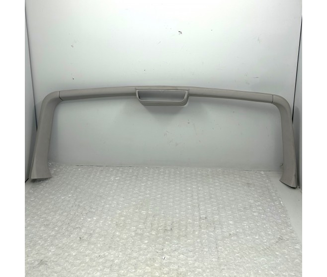 BACK DOOR WINDOW INT UPPER TRIM FOR A MITSUBISHI PAJERO - V87W