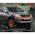 REAR RIGHT QUARTER UPPER TRIM FOR A MITSUBISHI GA3W - 1800 - INVITE(2WD),S-CVT RUS / 2010-05-01 -> - 
