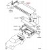 REAR PARCEL SELF FOR A MITSUBISHI V97W - 3800/LONG WAGON<07M-> - GLX(NSS4/7SEATER/EURO4),S5FA/T LHD / 2006-09-01 -> - 