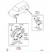 FRONT LEFT OVERFENDER TRIM FOR A MITSUBISHI GENERAL (EXPORT) - EXTERIOR