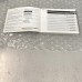 OWNERS HANDBOOK WITH WALLET FOR A MITSUBISHI GENERAL (EXPORT) - BODY