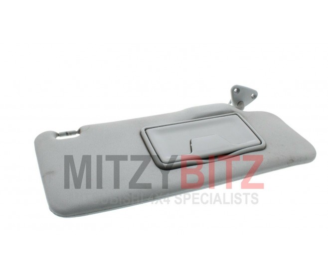 FRONT RIGHT DRIVERS SUN VISOR FOR A MITSUBISHI OUTLANDER - CW5W