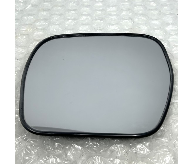 CONVEX HEATED LEFT WING MIRROR GLASS FOR A MITSUBISHI PAJERO/MONTERO - V87W