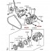 AIR CON COMPRESSOR PUMP FOR A MITSUBISHI V88W - 3200D-TURBO/SHORT WAGON<07M-> - GLS(NSS4/EURO4),5FM/T RHD / 2006-09-01 -> - AIR CON COMPRESSOR PUMP