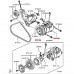 AIR CON COMPRESSOR PUMP FOR A MITSUBISHI V98W - 3200D-TURBO/LONG WAGON<07M-> - GLX(NSS4/EURO4/OPEN TYPE DPF),S5FA/T / 2006-08-01 -> - AIR CON COMPRESSOR PUMP